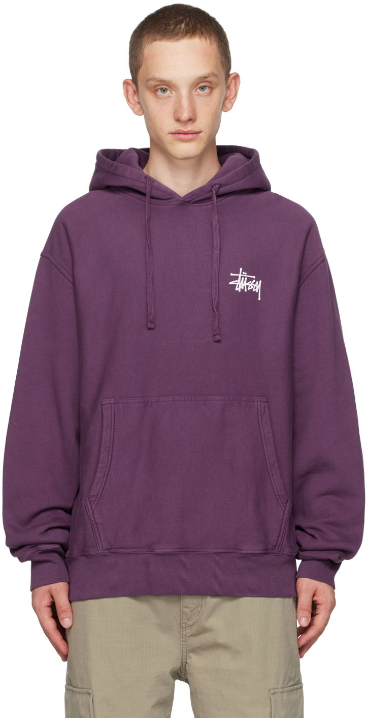 Mikina Stüssy Printed Fialová | 1924879, 0