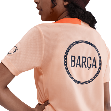 Tričko Nike Dri-FIT Total 90 FC Barcelona Strike Training T-Shirt Oranžová | hm4443-808, 3