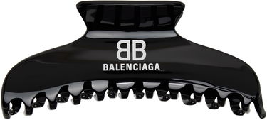 Spona Balenciaga Holli Hair Clip Čierna | 765382 TZ0AS, 1