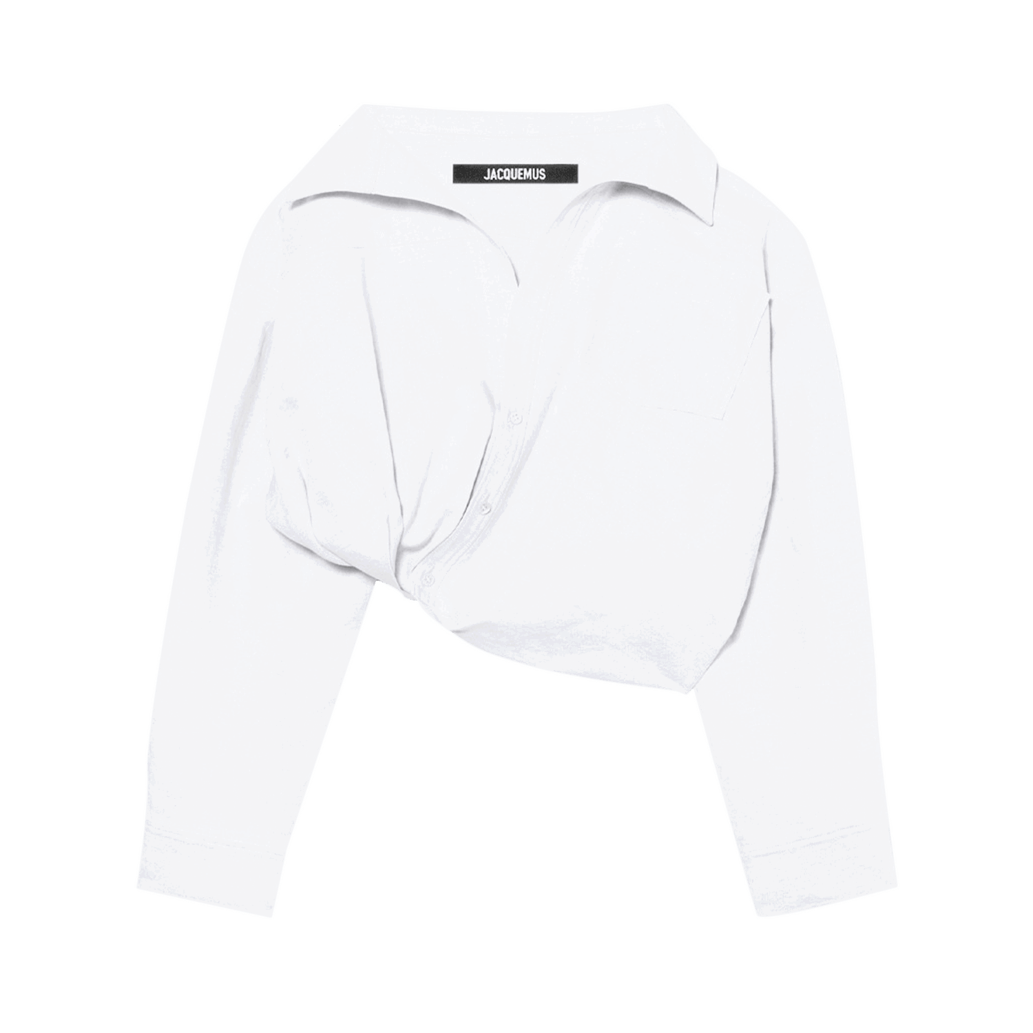 Košeľa Jacquemus La Chemise Mejean Shirt Biela | 213SH101 1012 100, 0