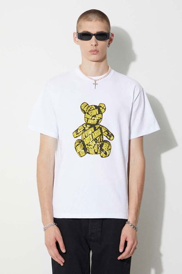 Tričko Aries T-Shirt With Print Biela | FUAR60003, 0