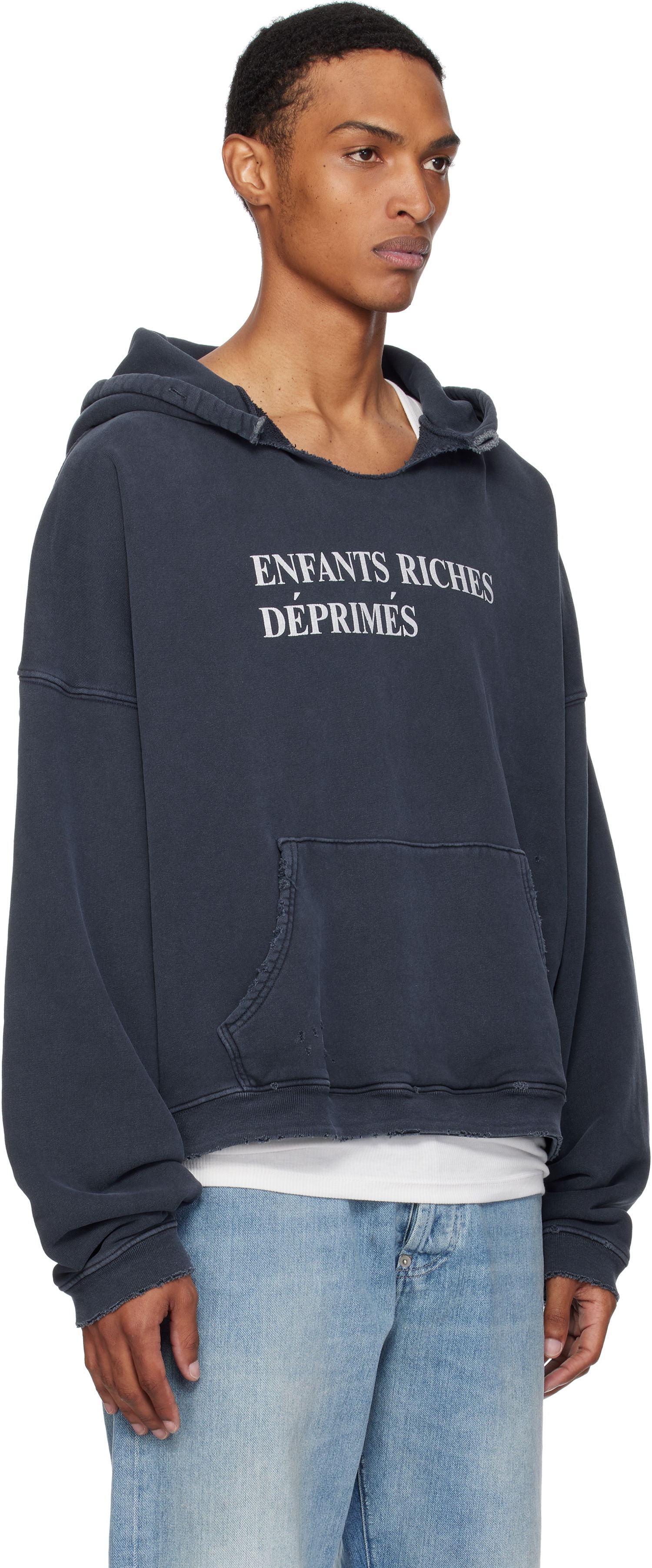 Mikina Enfants Riches Déprimés Enfants Riches Déprimés Classic Logo Hoodie Navy | 020-476, 1