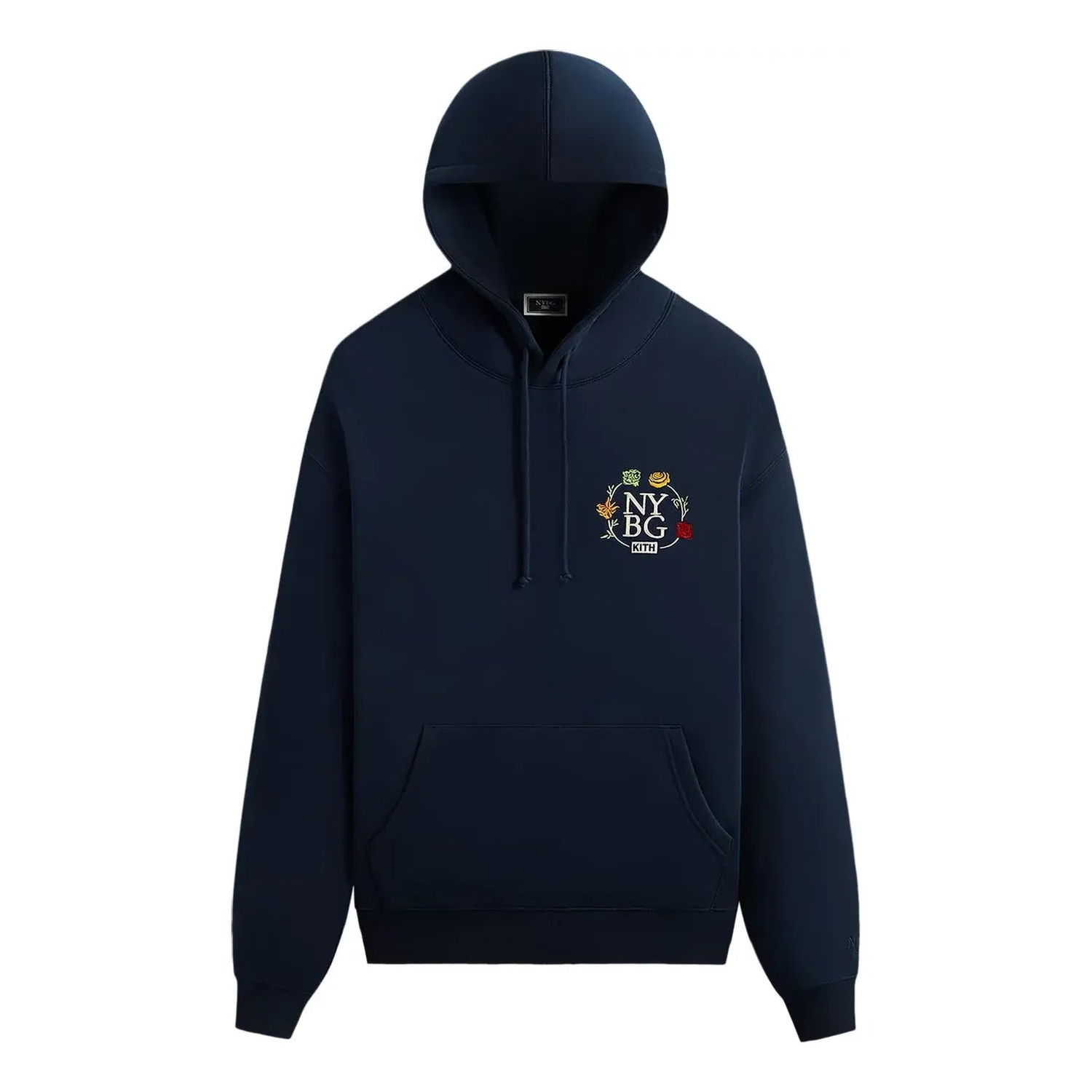 Mikina KITH Williams III Garden Hoodie Navy | KHM032119-413, 0