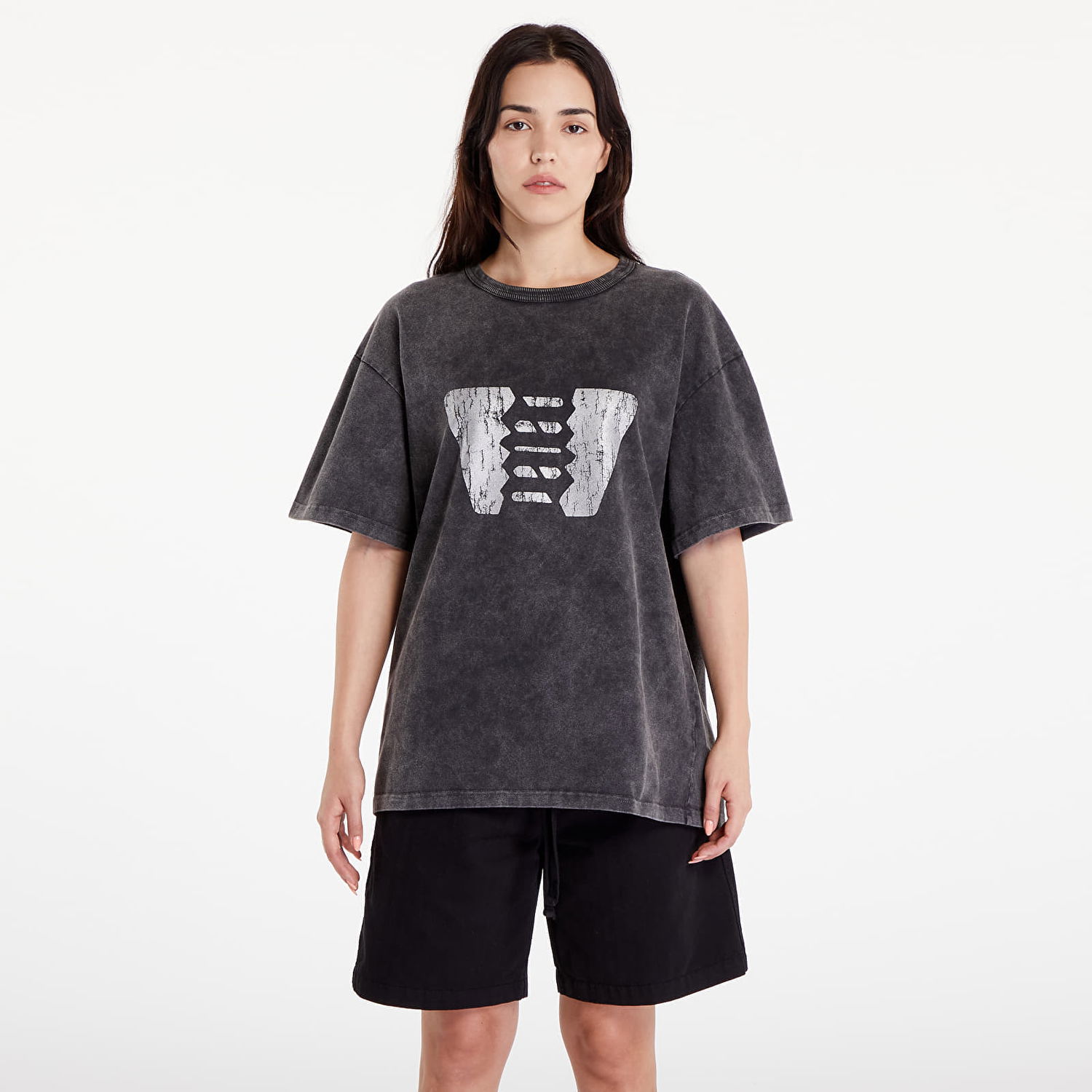 Tričko MISBHV Tokyo T-Shirt UNISEX Stone Wash Šedá | 241M112, 0