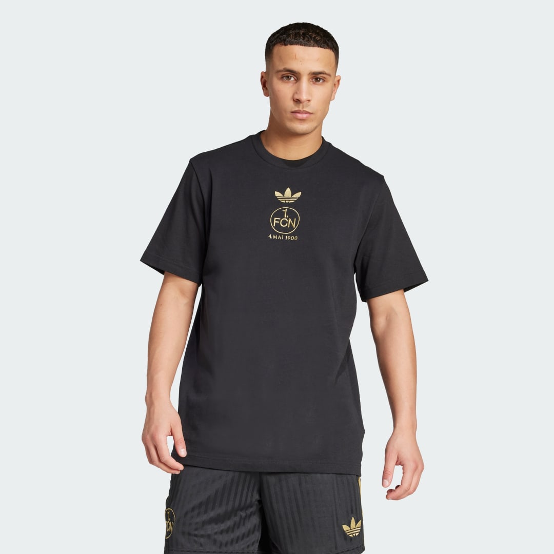 Tričko adidas Performance 1. FC Nürnberg Anniversary T-Shirt Čierna | JF0608, 0
