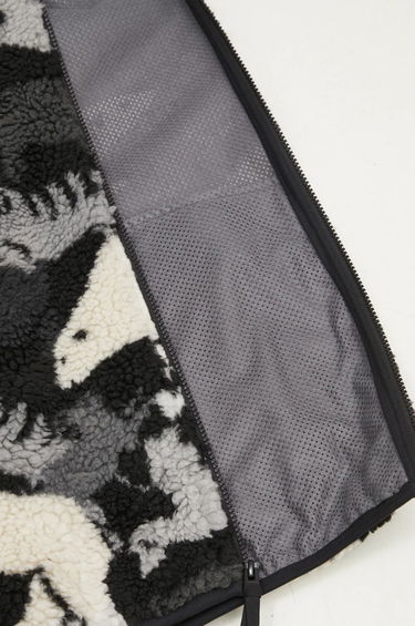 Mikina Human Made Animal Print Fleece Jacket Čierna | HM28JK038, 4