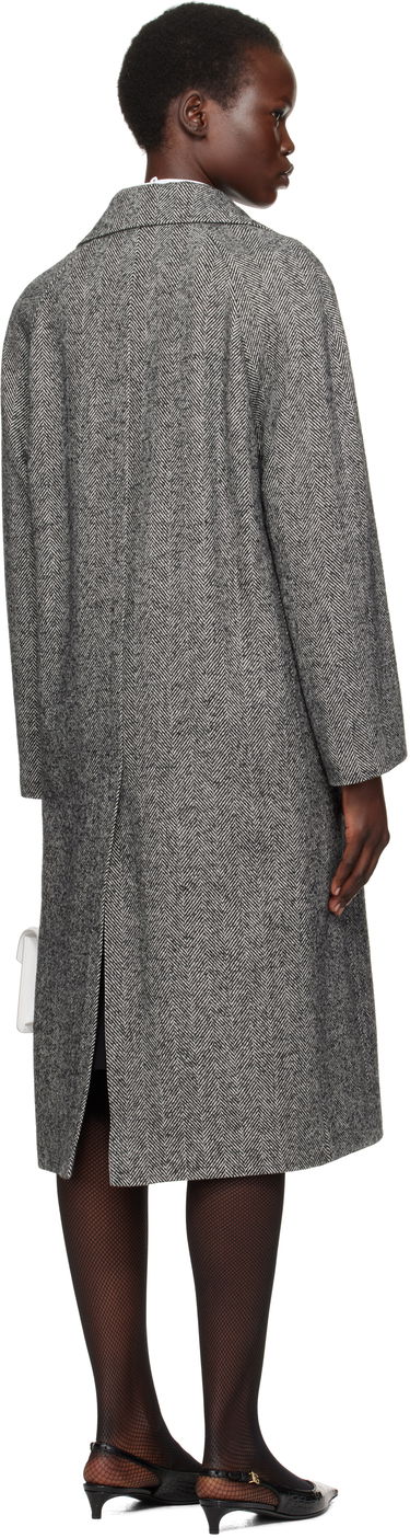 Kabáty Dolce & Gabbana Mixed Wool Long Coat Šedá | F0F1NT FCMC3, 2