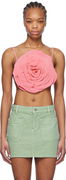 Blumarine Rose-Effect Cami Top