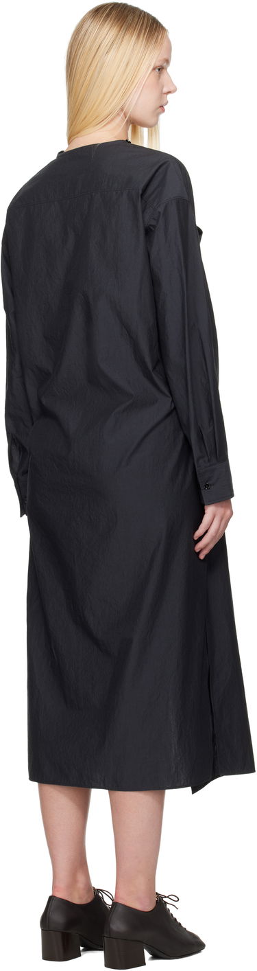 Šaty LEMAIRE Lemaire Soft Collar Midi Dress Čierna | DR1099 LF1399, 2