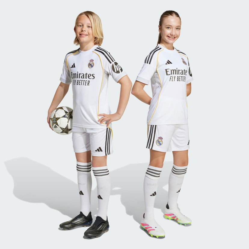 Súprava adidas Performance Kids' Real Madrid 25/26 Home Kit Biela | JN8889