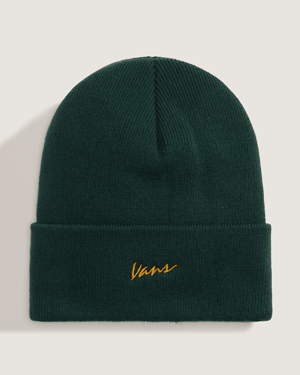 Kulicha Vans Classic Script Tall Cuff Beanie Zelené | VN000QATEMU