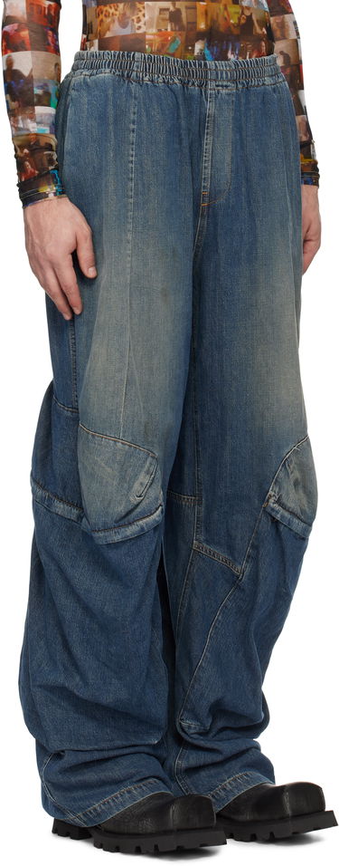 Džínsy Diesel Loose Fit Jeans with Pockets Modrá | A16744-09L14-01, 1