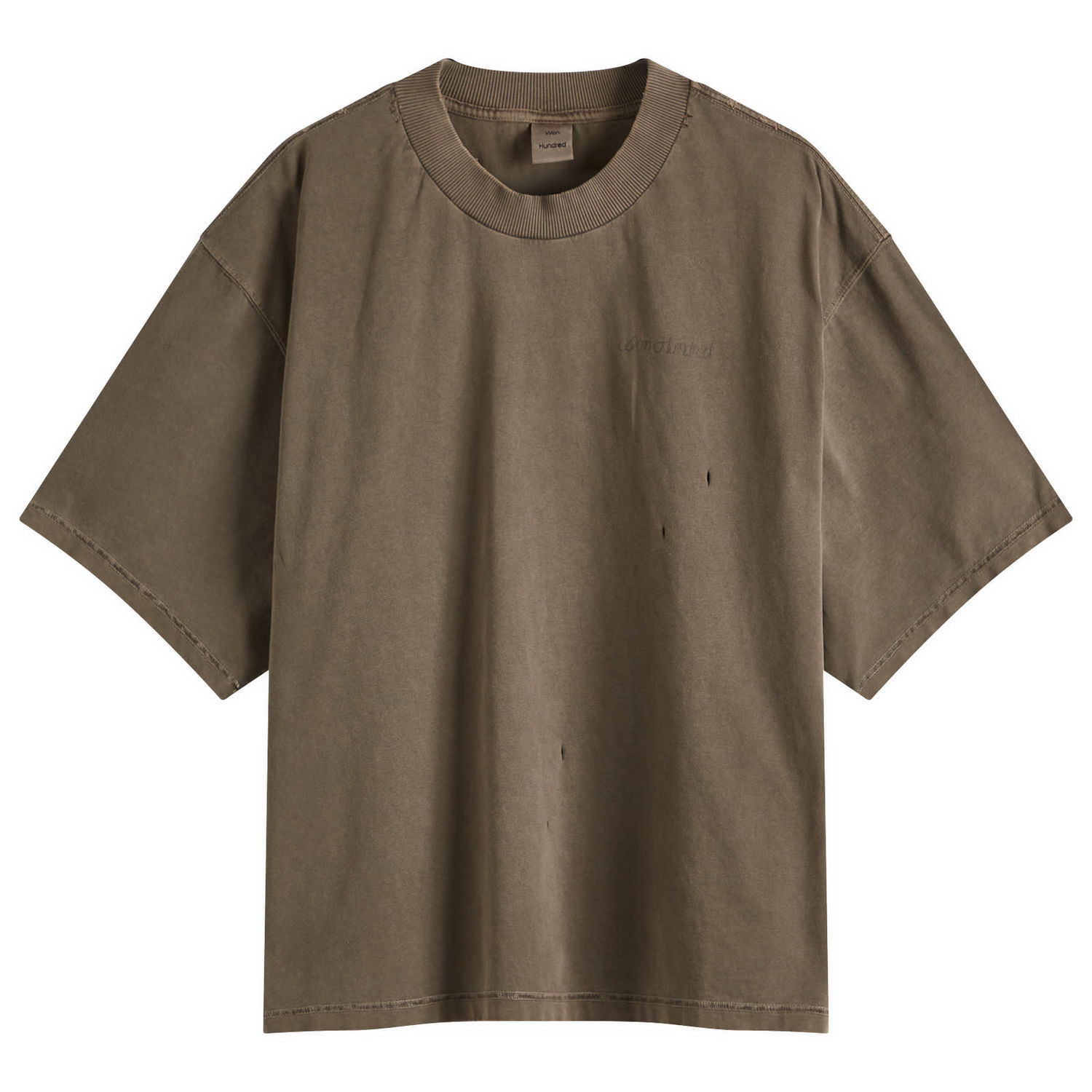 Tričko Won Hundred Won Hundred Houston Italic T-Shirt, Size Large Hnedá | 3612-12071, 0