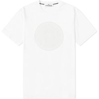Tričko Stone Island Industrial Two Textured Print T-Shirt Biela | 79152NS92-V0001, 1