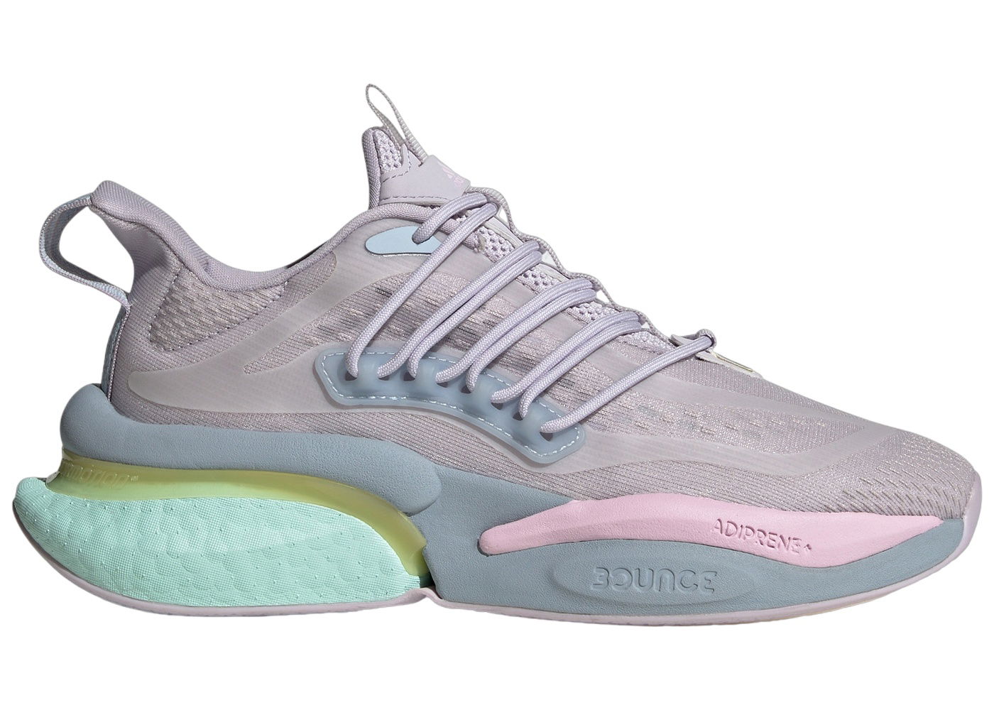 Tenisky a topánky adidas Performance Alphaboost V1 Silver Dawn Orchid Fusion Almost Yellow (Women's) Šedá | IE9731, 0