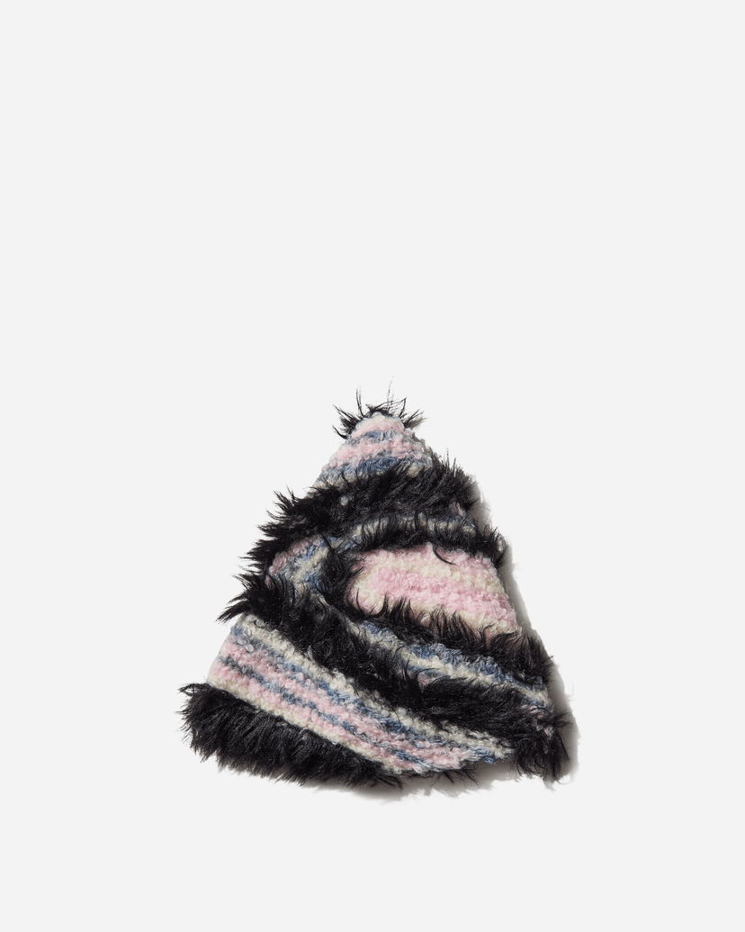 Klobúk KIKO KOSTADINOV Fuzzy Chevron Knit Hat Rôznofarebný | KKWAW25KN15 140