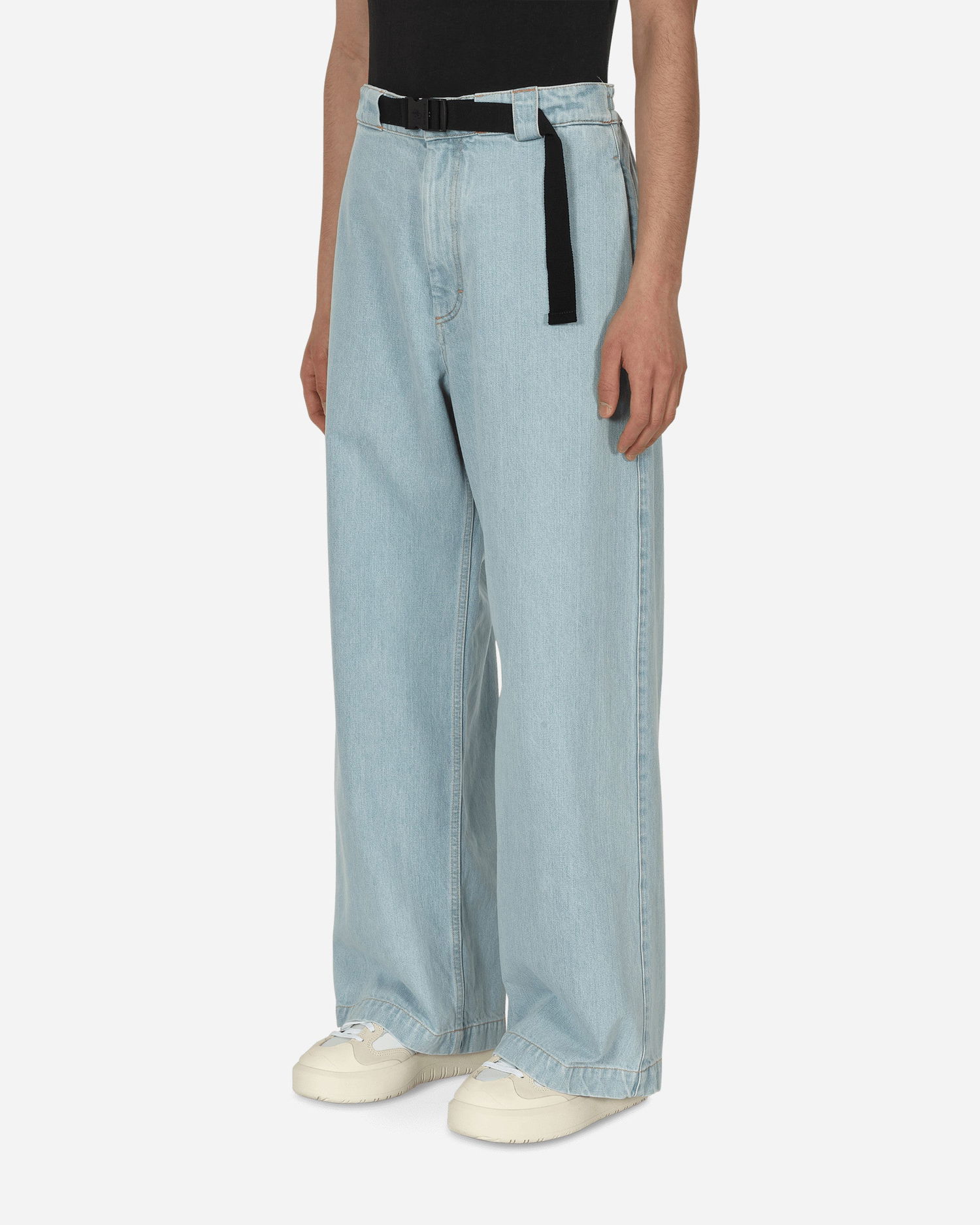 Džínsy Moncler x JW Anderson Bleached Jeans Modrá | H209E2A00009 795, 1