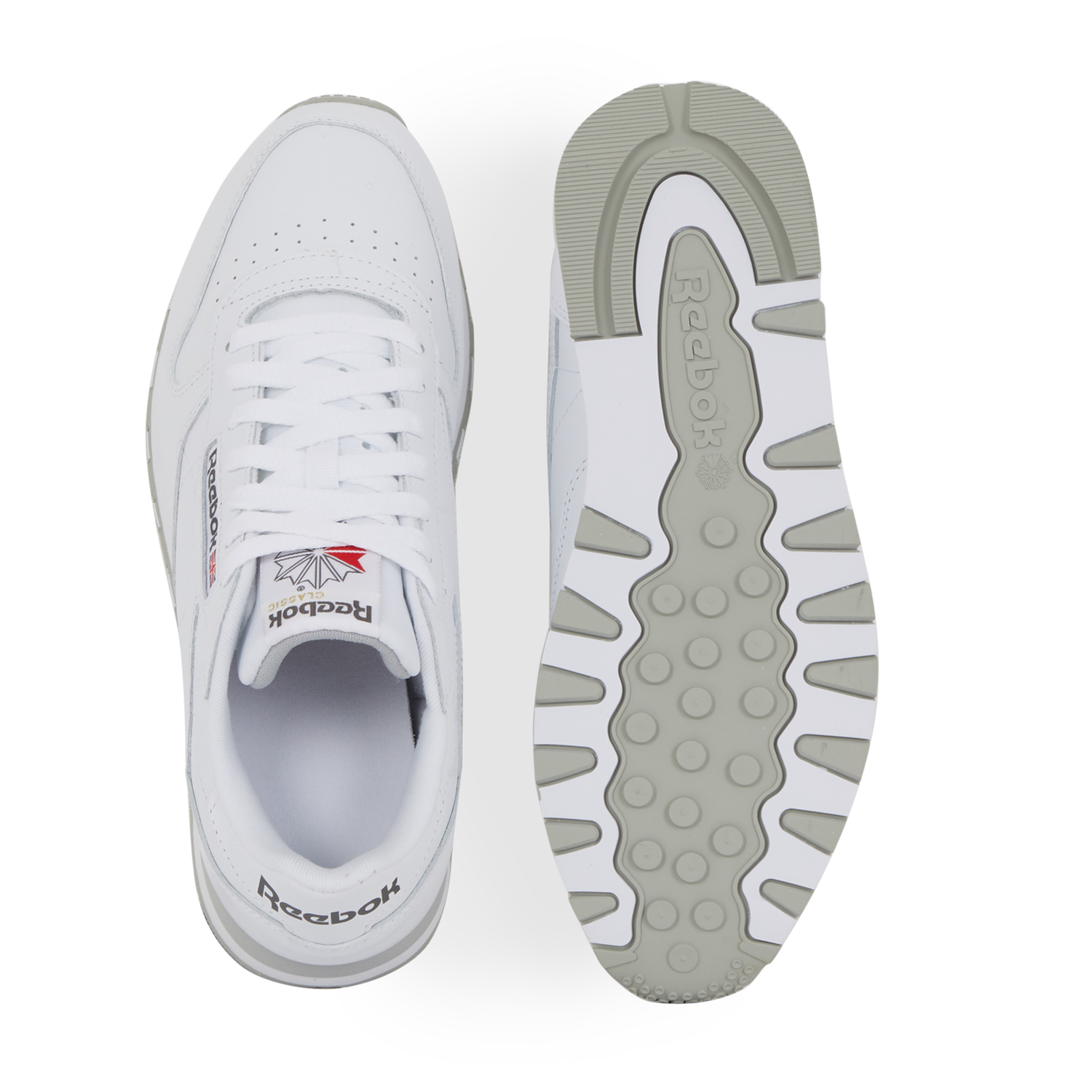 Tenisky a topánky Reebok Classic Leather Blanc/gris Biela | 100008789, 1