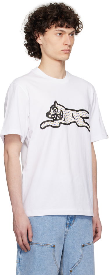 Tričko BBC IceCream ICECREAM Polka Dot Running Dog T-Shirt Biela | IC25254, 1