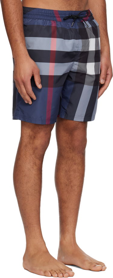 Plavky Burberry Check Swim Shorts Rôznofarebný | 8113847, 1