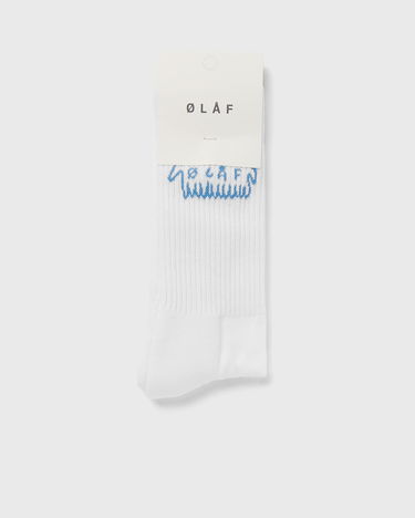 Ponožky ØLÅF FRIENDS SOCKS Biela | A170804-OPTICAL-WHITE, 0