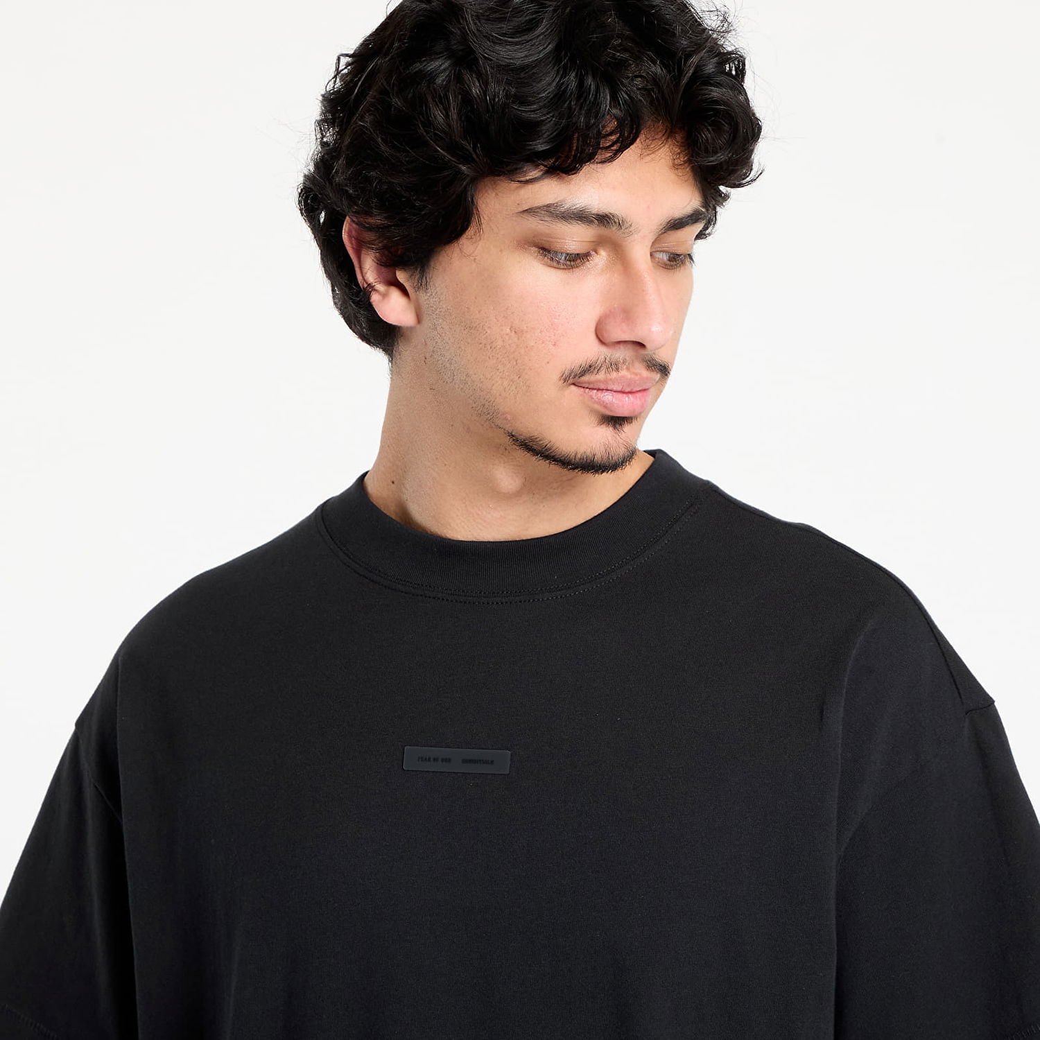 Tričko Fear of God Fear of God Essentials Tee Čierna | 125SP254280F-861, 1