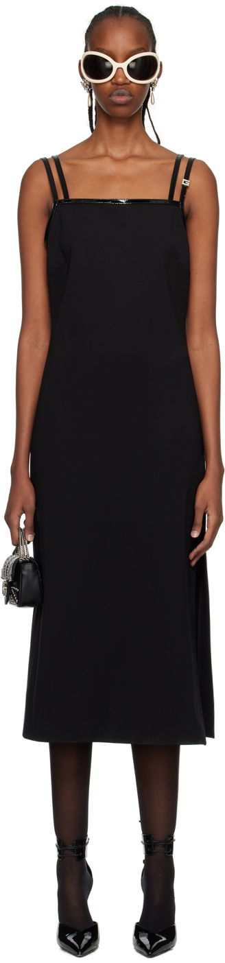 Šaty Gucci Crystal G Midi Čierna | 743461 XJFI5, 0