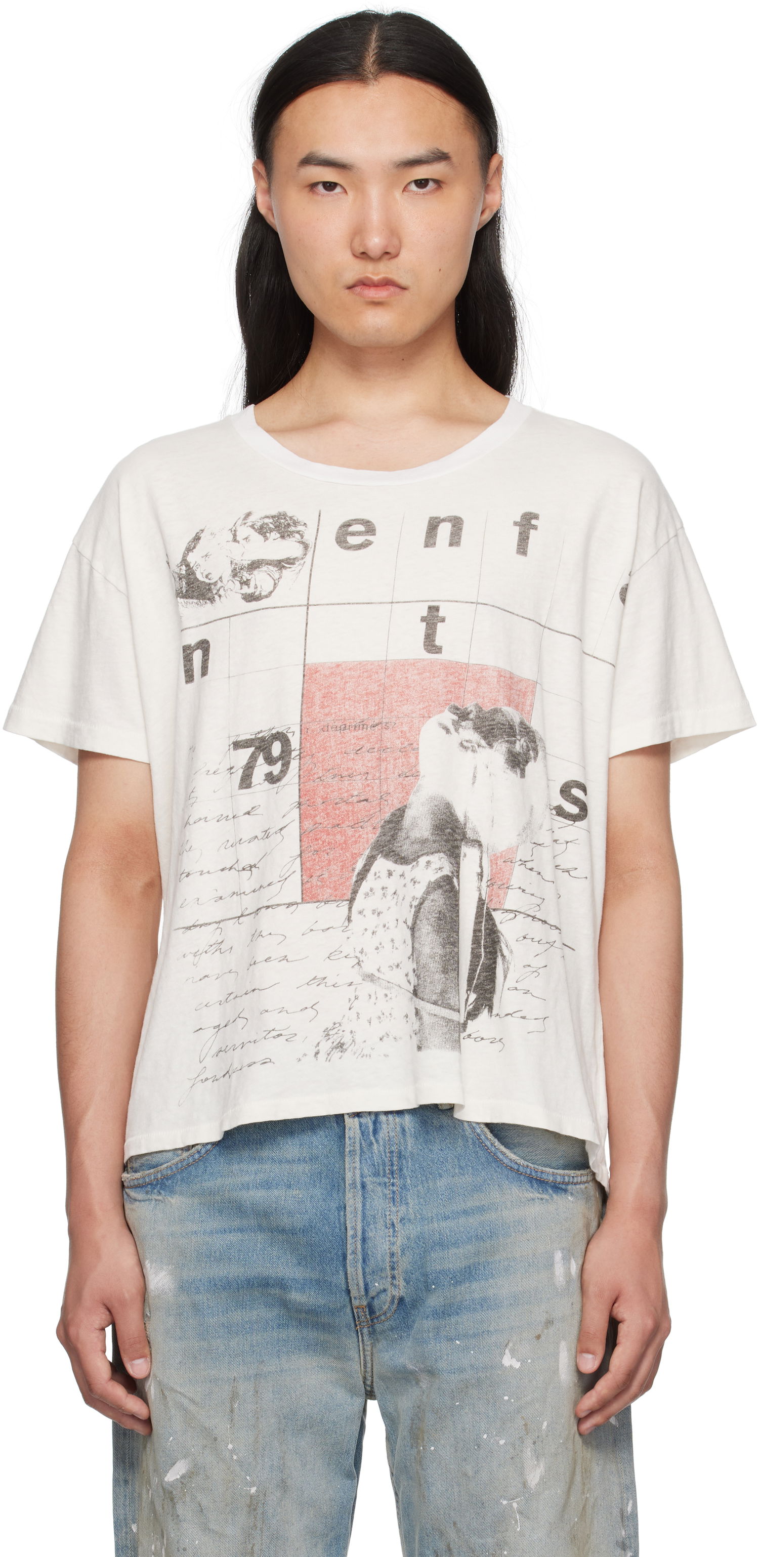 Tričko Enfants Riches Déprimés Enfants Riches Déprimés Pharmacist's Daughter Graphic T-Shirt Biela | 010-817, 0