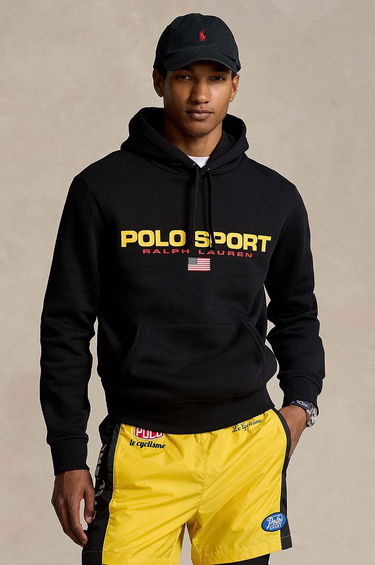 Mikina Polo by Ralph Lauren Sport Logo Hoodie Čierna | 710938447, 0