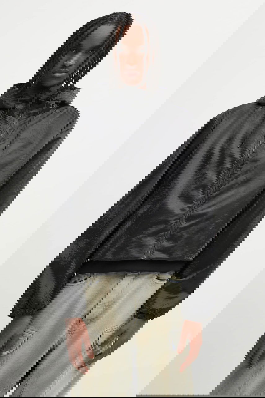 Bunda Rains Rains Lohja Hooded Jacket Čierna | 15780.131, 0