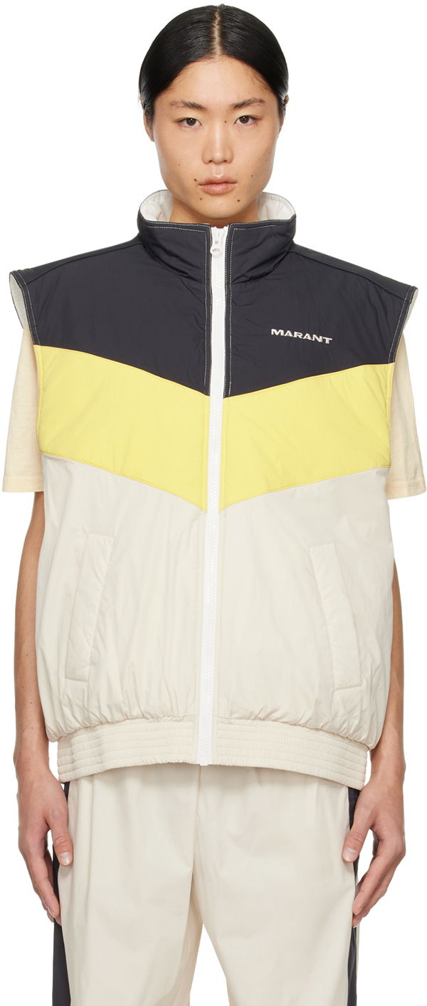 Vesta ISABEL MARANT Bruce Vest Žltá | 24PVE0287HA-B1D07H, 0