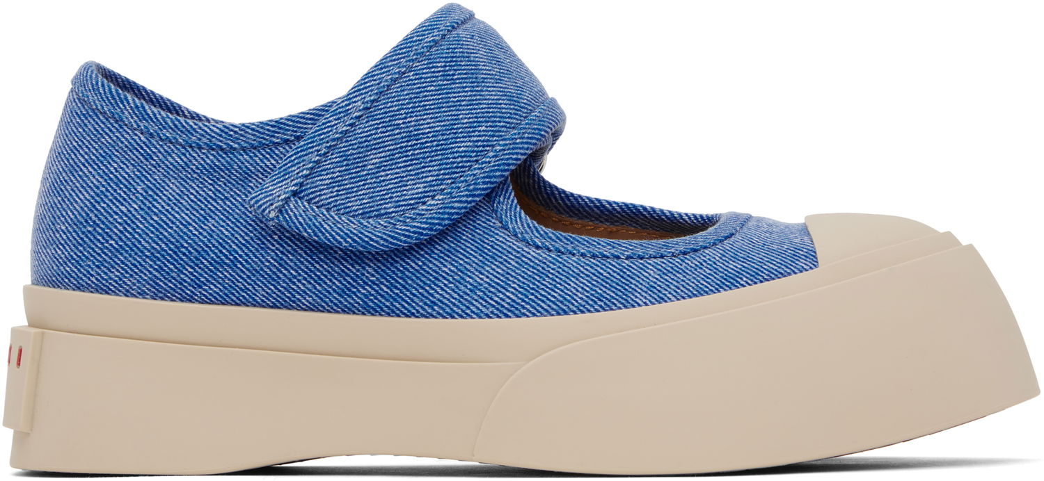 Tenisky a topánky Marni Marni Pablo Mary Jane Ballerinas Modrá | SNZW003120 P8093, 0