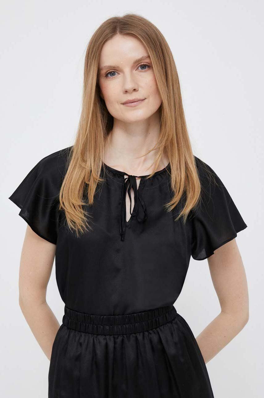 Košeľa DKNY Blouse Čierna | P3AA5R88, 0
