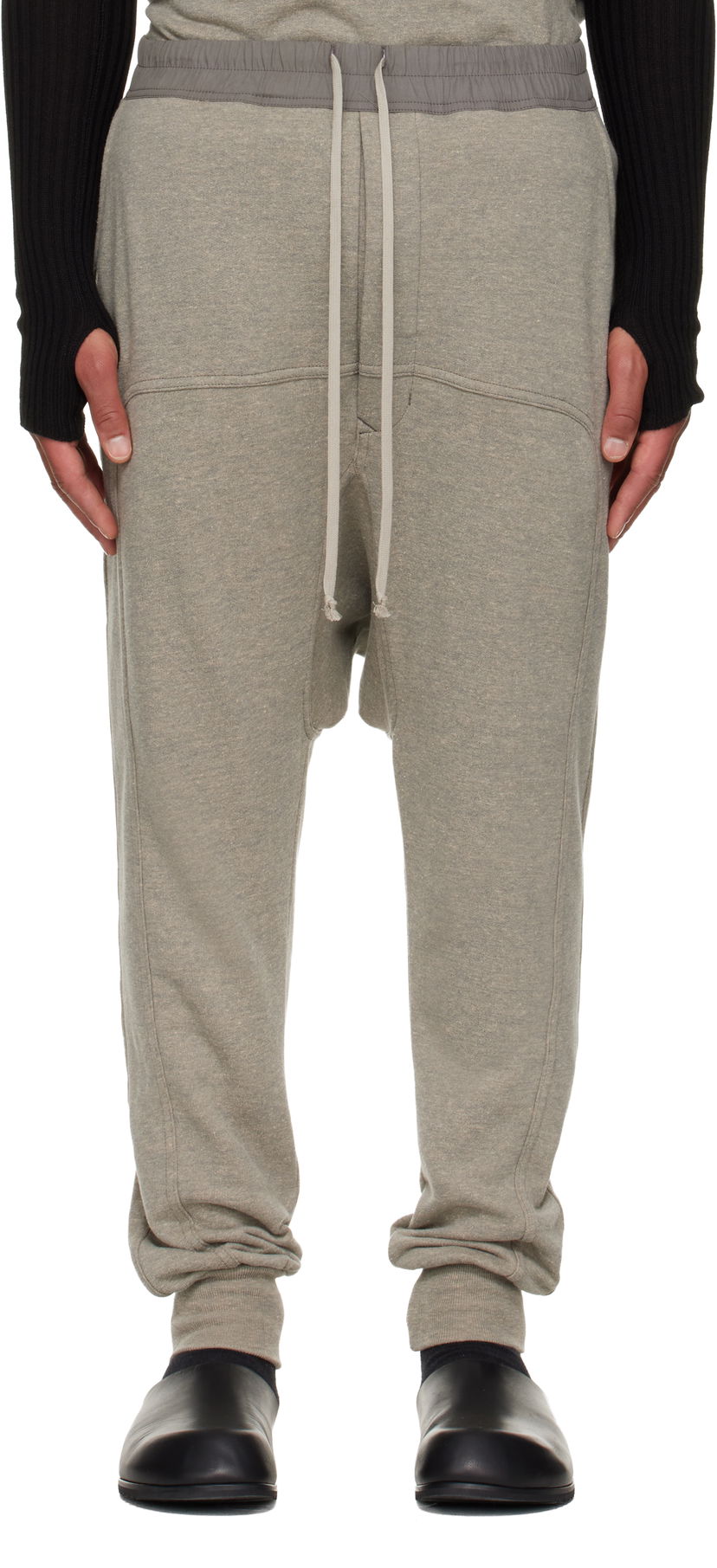 Tepláky Rick Owens Concordians Drawstring Sweatpants Šedá | DU02E7395 FGM