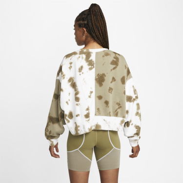Mikina Nike Oversized Fleece Tie-Dye Crew Sweatshirt Rôznofarebný | DM6357-351, 1