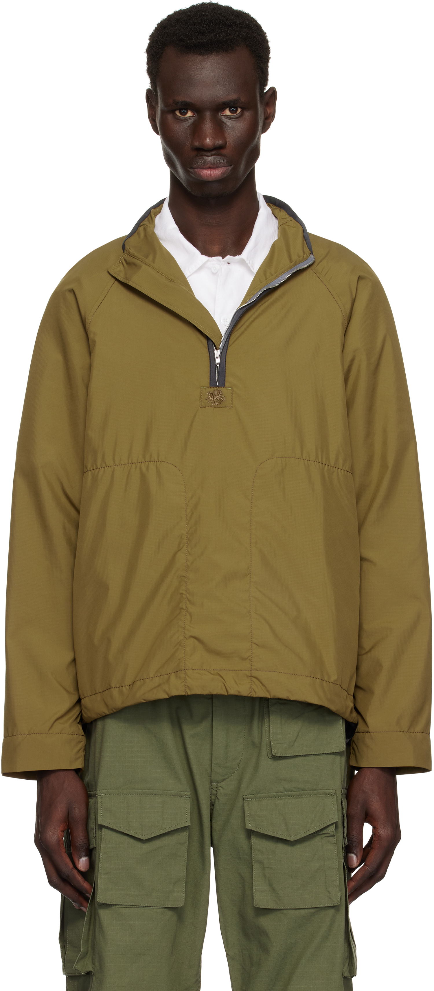 Vetrovka Ranra RANRA Ganga Mini Ripstop Track Jacket Zelené | AMSS25TR01552, 0