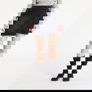 Daily Paper Mongram Wrap Denim Skirt