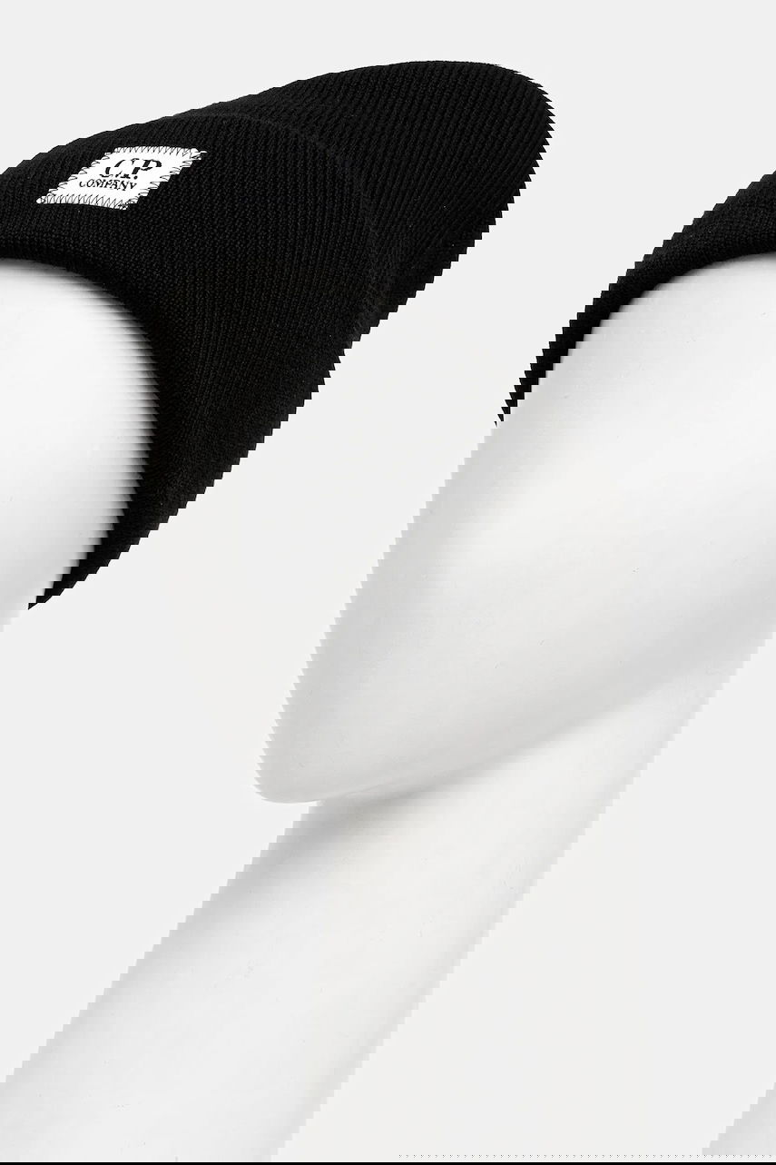 Kulicha C.P. Company Wool Beanie Čierna | 19CMAC305A005509A, 1