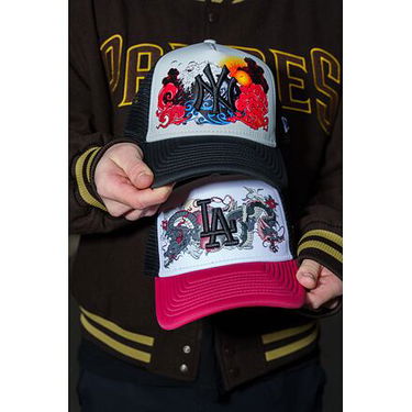 Šiltovka New Era New Era MLB Graphic 9FORTY Trucker LA Dodgers Cap Rôznofarebný | 60595221, 5