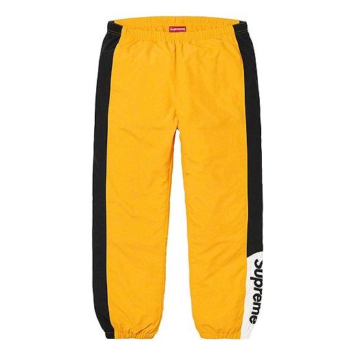 Tepláky Supreme Track Pants With Side Logo Žltá | SUP-FW19-054