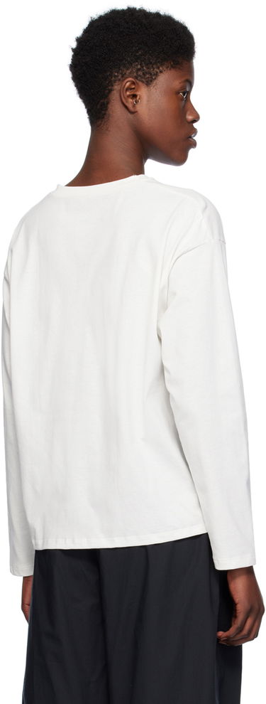 Tričko Baserange Loose Long Sleeve T-Shirt Biela | TOLOS-CO-SP24, 2