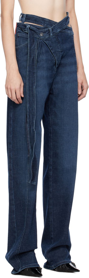 Džínsy Ottolinger Ottolinger Wrap Jeans Modrá | 1700209, 1