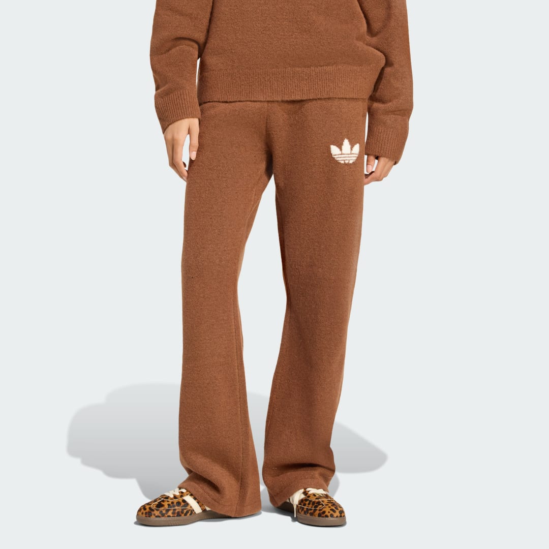 Nohavice adidas Originals adidas Originals Athletic Dept Knitted Pants Hnedá | KF2535, 0