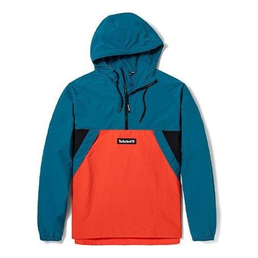 Vetrovka Timberland Pullover Windbreaker Jacket Oranžová | A2BUU-CE0