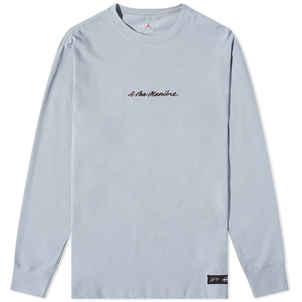 Tričko Jordan x A Ma Maniere Tee Šedá | DJ9758-464, 0