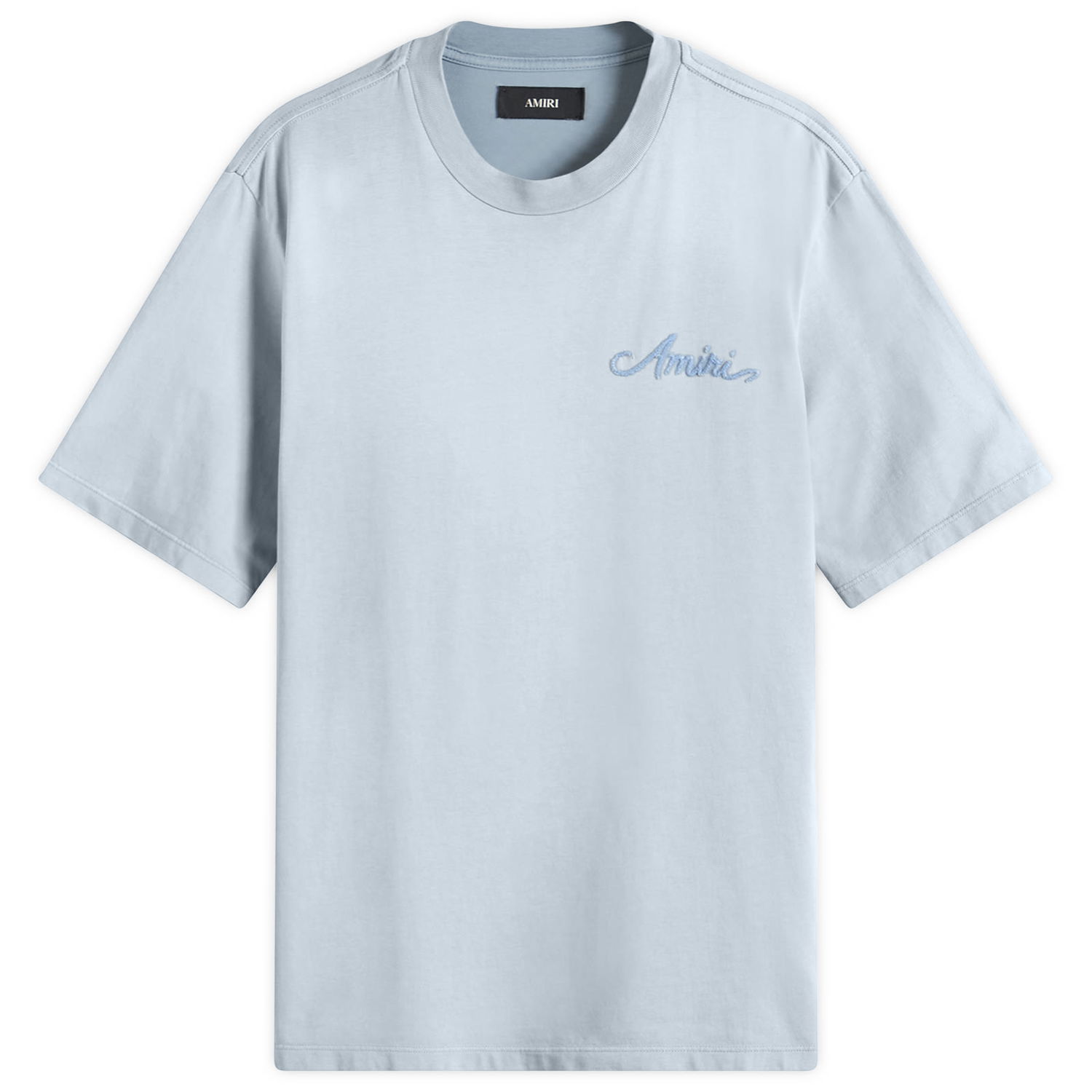 Tričko AMIRI Men's Bandana Patch T-Shirt, Size Large Modrá | AMJYTE1197-AshleyBlue, 1