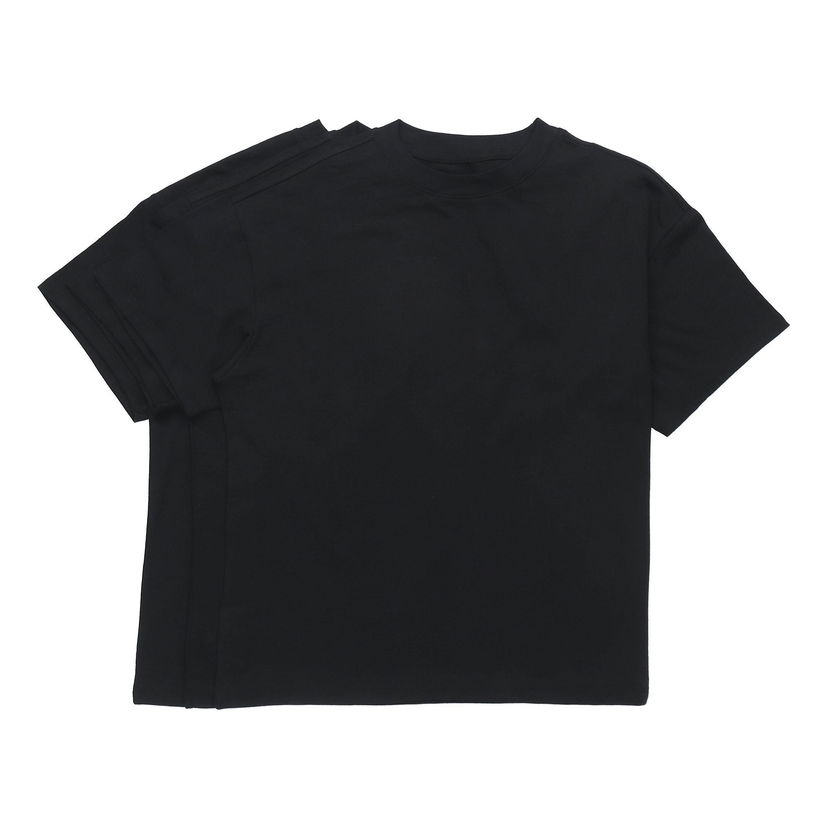 Tričko Fear of God Essentials FW20 3 Pack T-Shirt Čierna | FOG-FW20-184