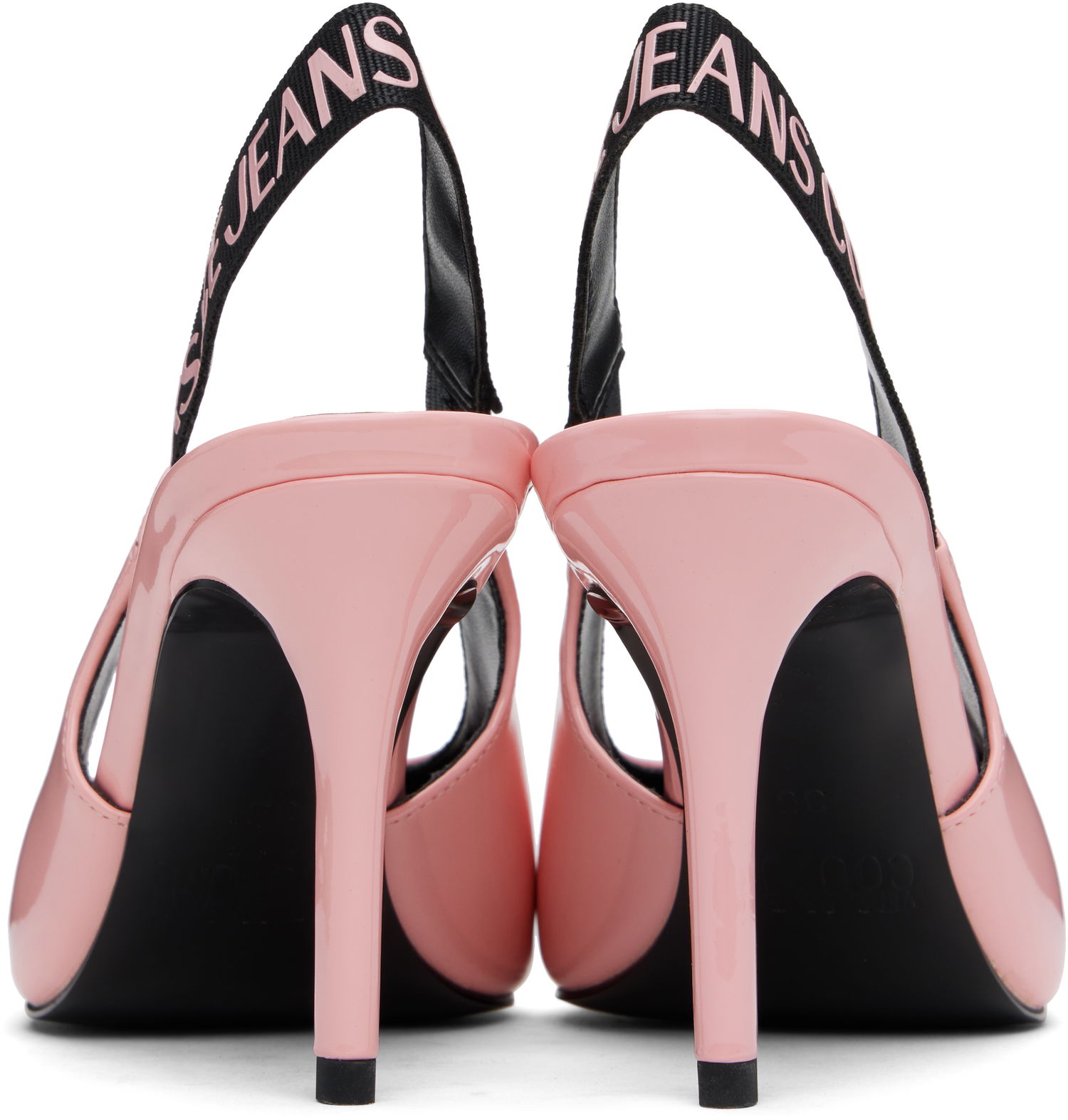 Tenisky a topánky Versace Versace Jeans Couture Scarlett Slingback Mid Heels Ružová | E78VA3S52_EZS190, 1