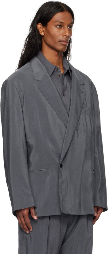 Bunda LEMAIRE Lemaire Soft Double-Breasted Blazer Čierna | JA1076 LF1308, 4