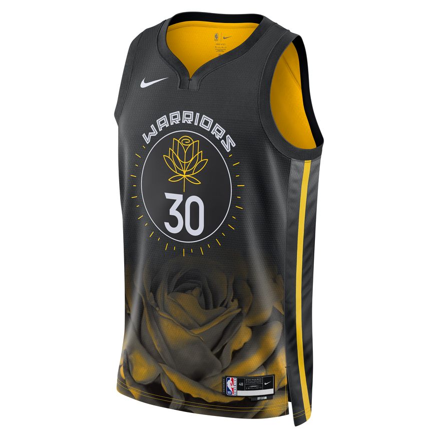 Dres Nike Dri-FIT NBA Stephen Curry Golden State Warriors City Edition 2022 Swingman Jersey Čierna | DO9593-012, 0